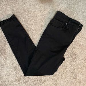 Madewell Black Curvy Skinny High Rise Jeans